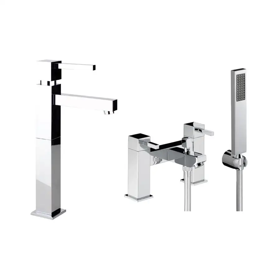 Abode Basin Mixer ABPK0020 Tall Chrome British Designed Sleek