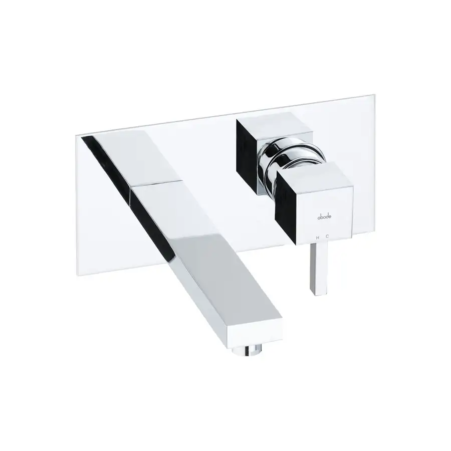 Abode Basin Mixer ABPK0022 Wall Mounted Chrome Sleek - Image 2