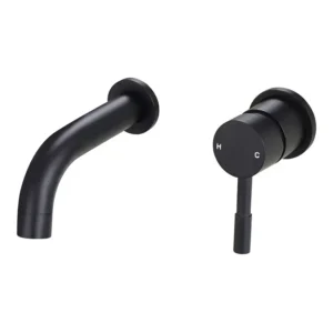 Bathrooms to Love Basin Mixer DITS1364 Wall Mounted 155mm Matt Black