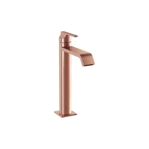VitrA Tall Basin Mixer Top Handle Soft Copper VTTS1086
