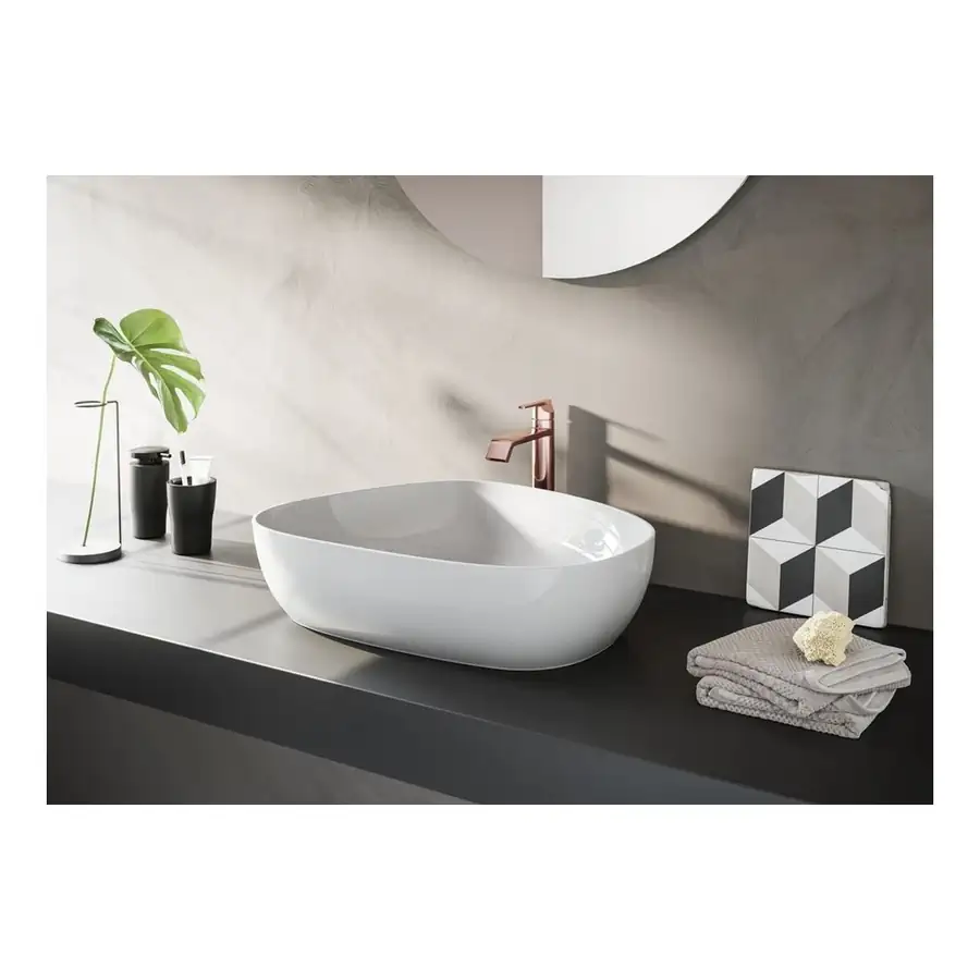 VitrA Tall Basin Mixer Top Handle Soft Copper VTTS1086 - Image 2