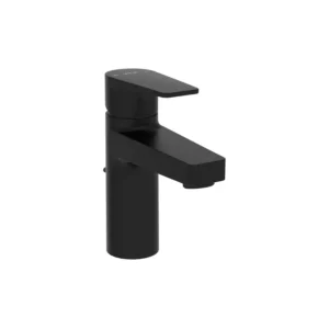 VitrA Square Basin Mixer Matt Black Deck Mounted - VTTS1132