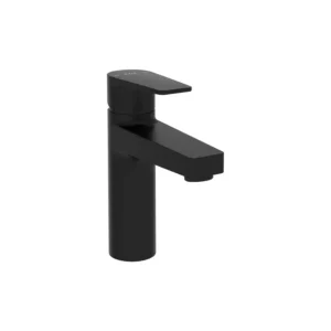 VitrA Square Large Mixer Tap Low Pressure Deck Mounted with Matt Black - VTTS1158