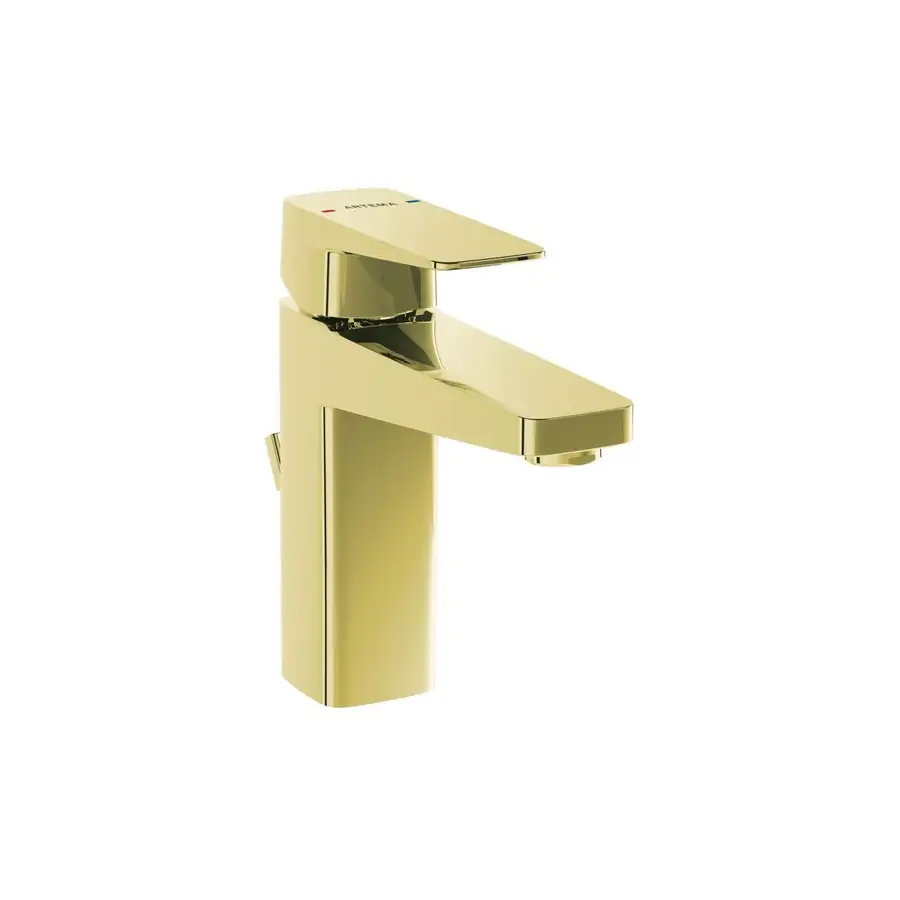 VitrA Square Basin Mixer Tap Soft Gold - VTTS1474