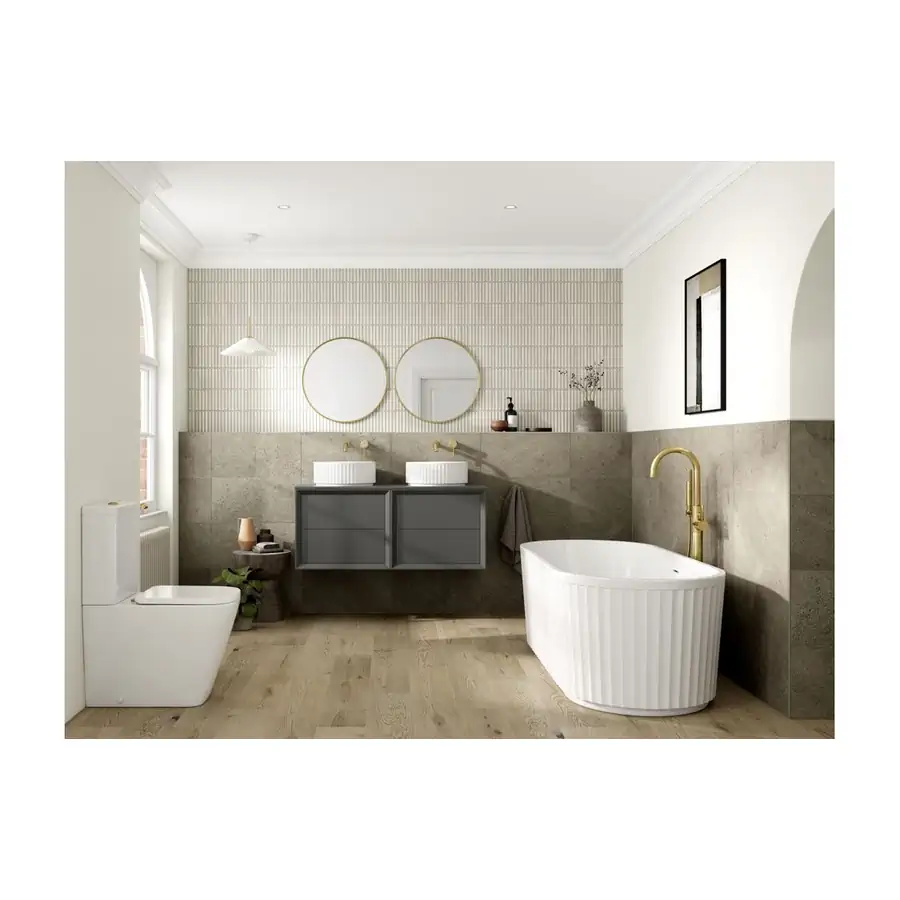 Modish Basin Unit DIFTP5404 610mm Wall Hung - Image 2