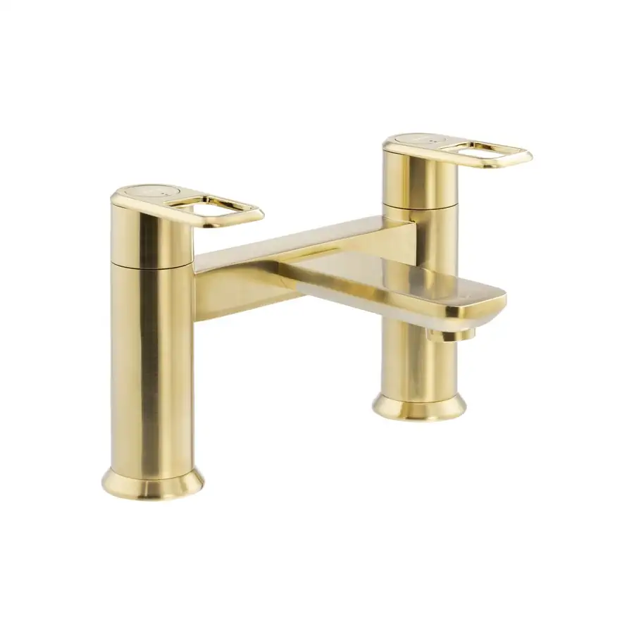 Abode Bath Filler AB2873 Low Pressure Brushed Brass