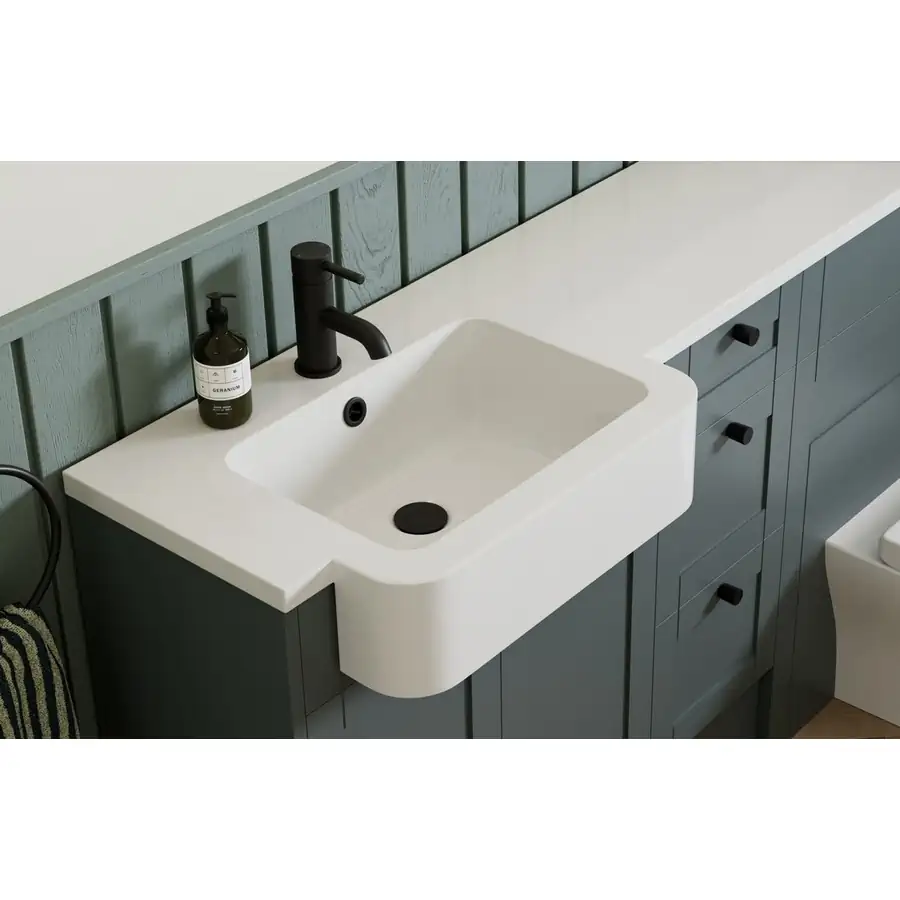 Modish Bath Filler DITB1154 Matt Black - Image 3
