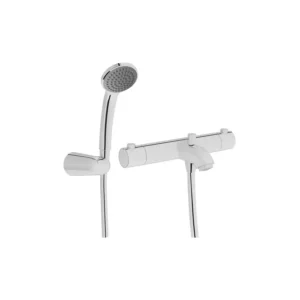 VitrA Aquaheat Bath Filler Chrome Mixer Low Pressure