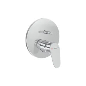 VitrA Bath Mixer Valve Wall Mounted Low Pressure Chrome