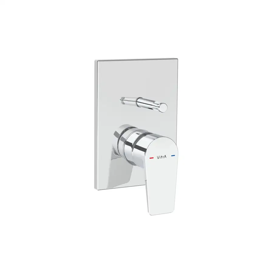 VitrA Bath Mixer Valve Flow Square Chrome VTCM0150