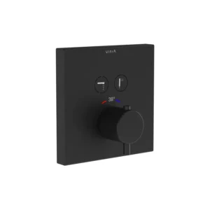 VitrA Bath Mixer Matt Black Low Pressure Wall Mounted