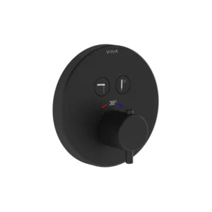 VitrA Aqua Control Bath Mixer Low Pressure Matt Black