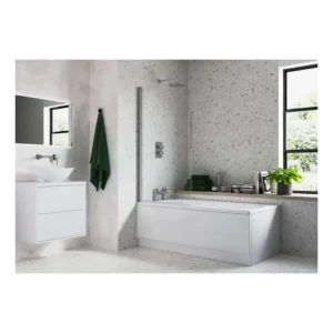 Bath Screen 1400mm Height - DIBS0126