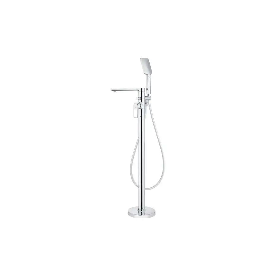 Abode Bath Shower Mixer AB2814 High Pressure Floor Standing Chrome