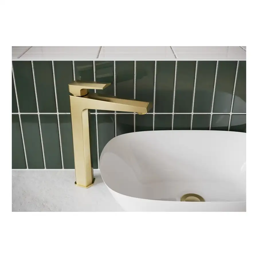 Modish Bath Shower Mixer DITB1184 Brushed Brass - Image 2
