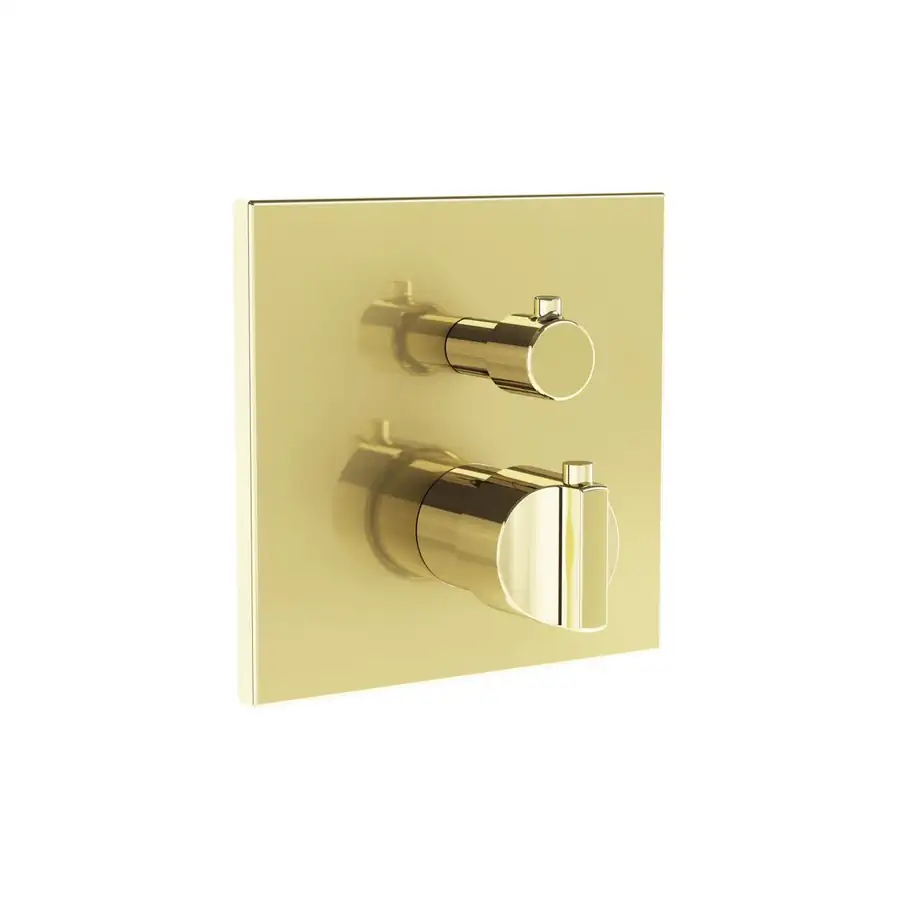 VitrA Bath Shower Mixer Soft Gold VTCM0318 Low Pressure