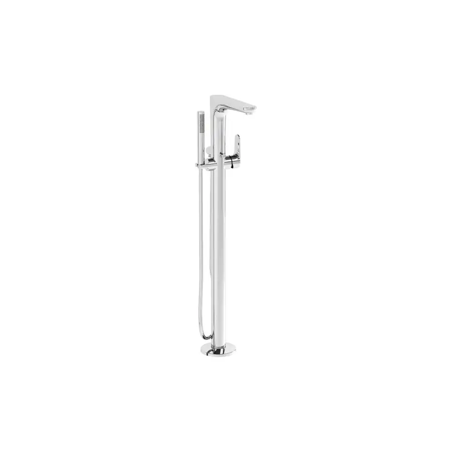 VitrA Root Round Bath Shower Mixer Chrome VTTB1120