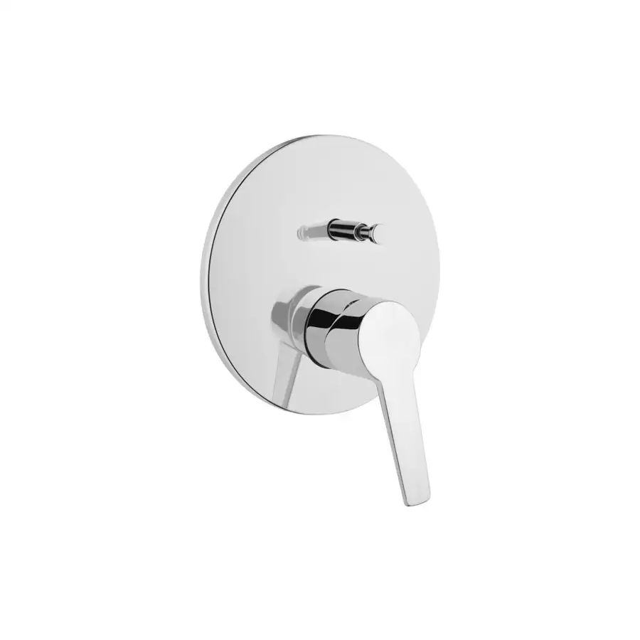 VitrA Integrated Bath Shower Mixer Chrome VTTB1124