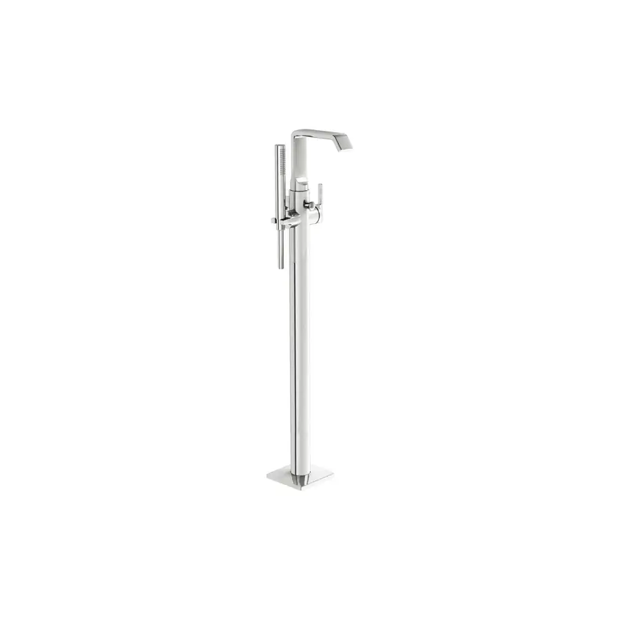 VitrA Chrome Bath Shower Mixer Low Pressure