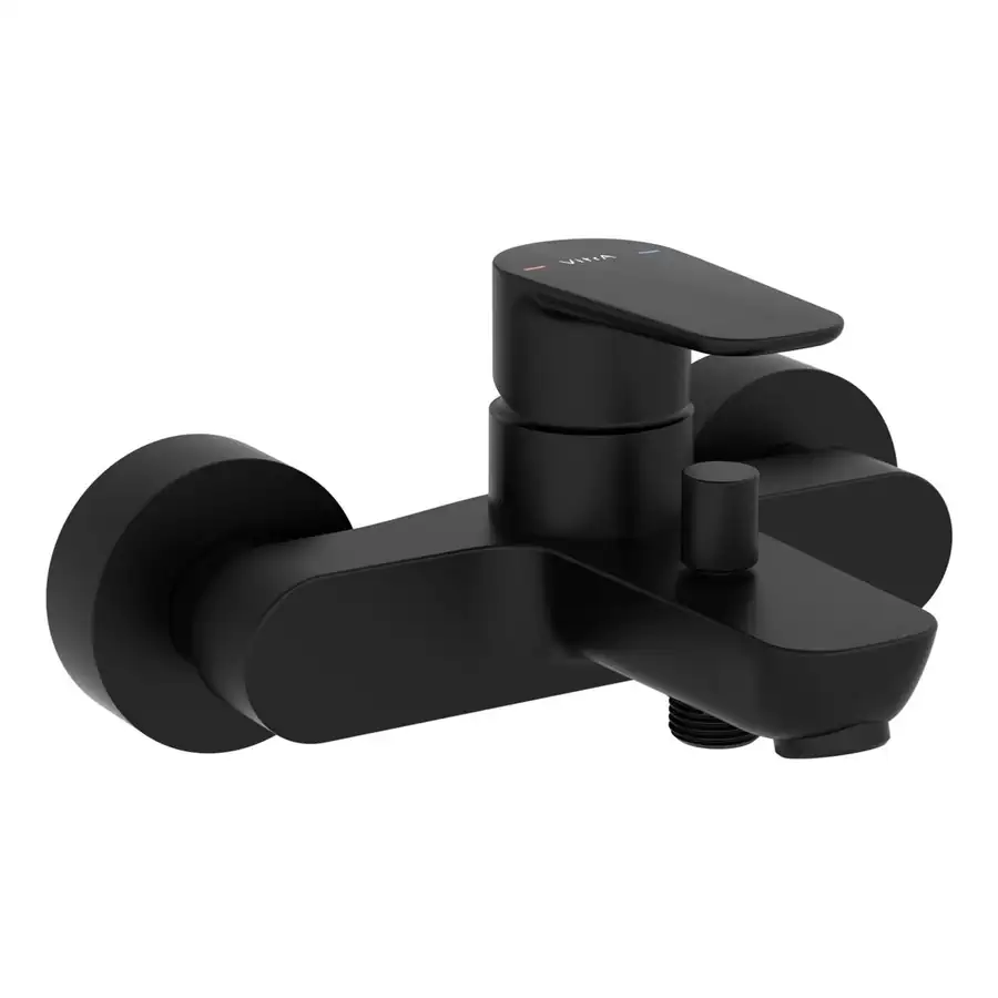 VitrA Bath Shower Mixer Low Pressure VTTB2006 Matt Black