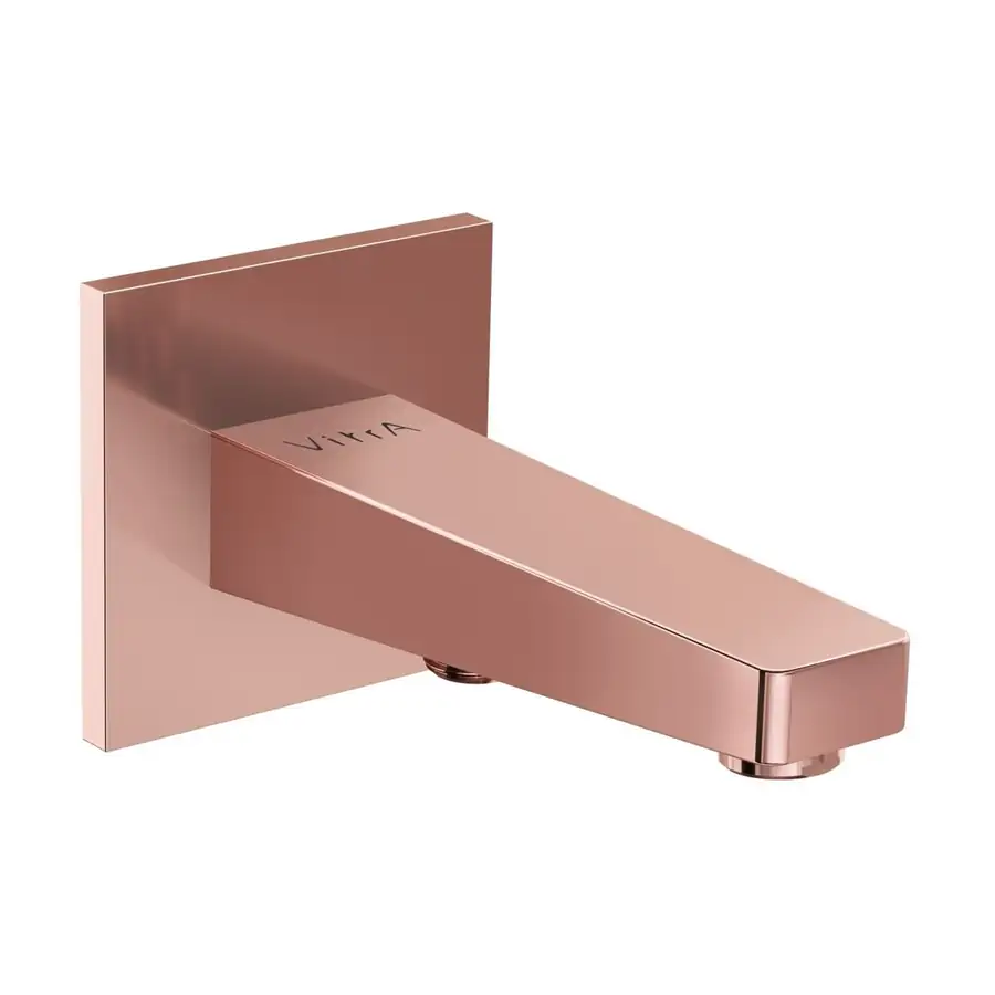 VitrA Root Square Bath Spout Soft Copper VTTB1084