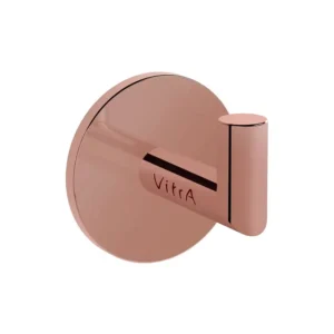 VitrA Bathrobe Hook VTAC0046 Soft Copper Elegant Minimalist Style