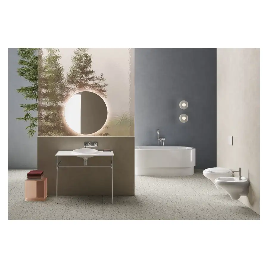 VitrA Chrome Symmetric Bottle Trap Wall Mounted for Bathroom - VTTW0016 - Image 2