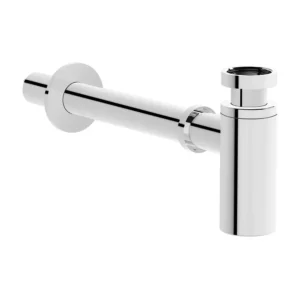 VitrA Bottle Trap Chrome Wall Mounted Scratch Resistant - VTTW0014