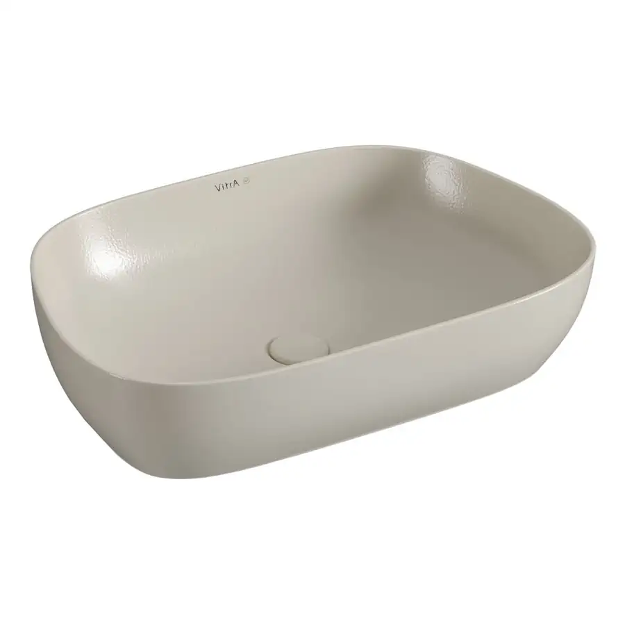 VitrA Ceramic Washbasin VTPB0198 Matt Taupe Recycled