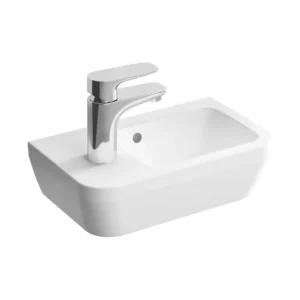 VitrA Compact Basin VTPB1052 White Vitreous China 1 Tap Hole
