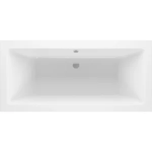 Bathrooms to Love White Square Double End Bath 215 Litre Capacity - DIBRP0058