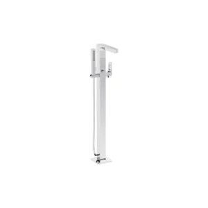 VitrA Root Square Bath Shower Mixer Chrome VTTB1062