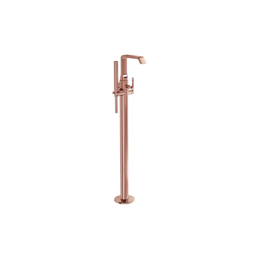 VitrA Floor Standing Bath Mixer Soft Copper - VTTB1146