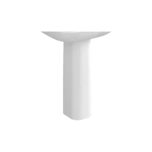 VitrA Full Pedestal VTPE1004 White Vitreous China Tap Hole