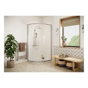 RefleXion 1850mm Offset Quadrant DIEO1266 Toughened Glass