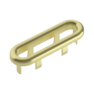 Bathrooms to Love Oval Overflow Ring DIAC0214 Brushed Brass Finish