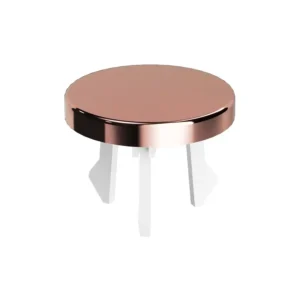 VitrA Basin Overflow Cover Soft Copper 36x36x29mm - VTTW0072