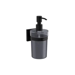 VitrA Root Soap Dispenser VTAC0060 Matt Black Finish with Chrome Colour Option