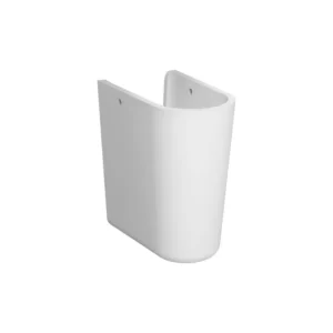 VitrA Semi Pedestal VTPE2002 Vitreous China with Tap Hole