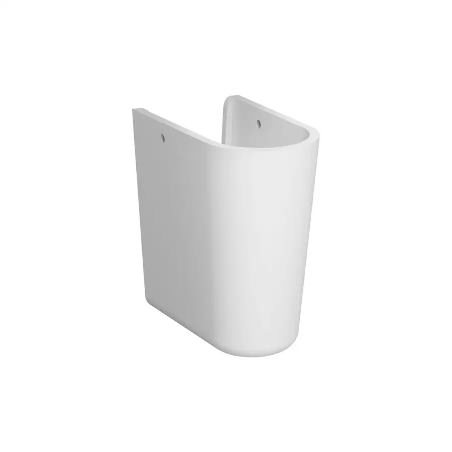 VitrA Semi Pedestal VTPE2002 Vitreous China with Tap Hole