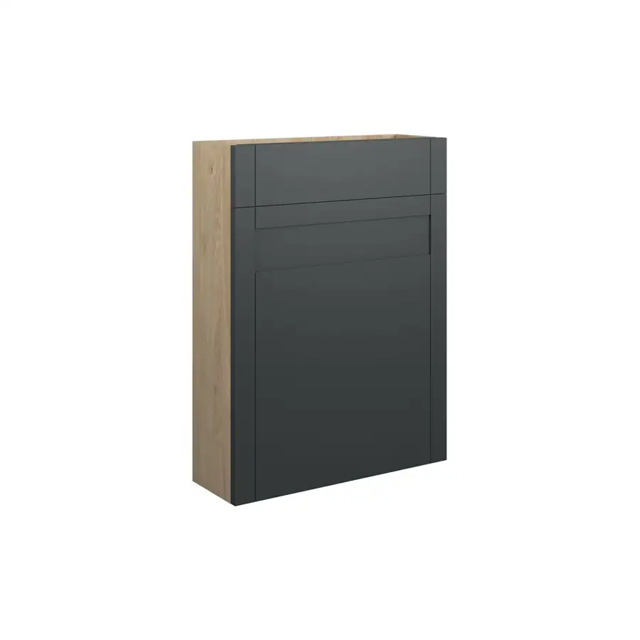 Bathrooms to Love Slim WC Unit DIFTP3804 Matt Graphite Grey Adjustable Height