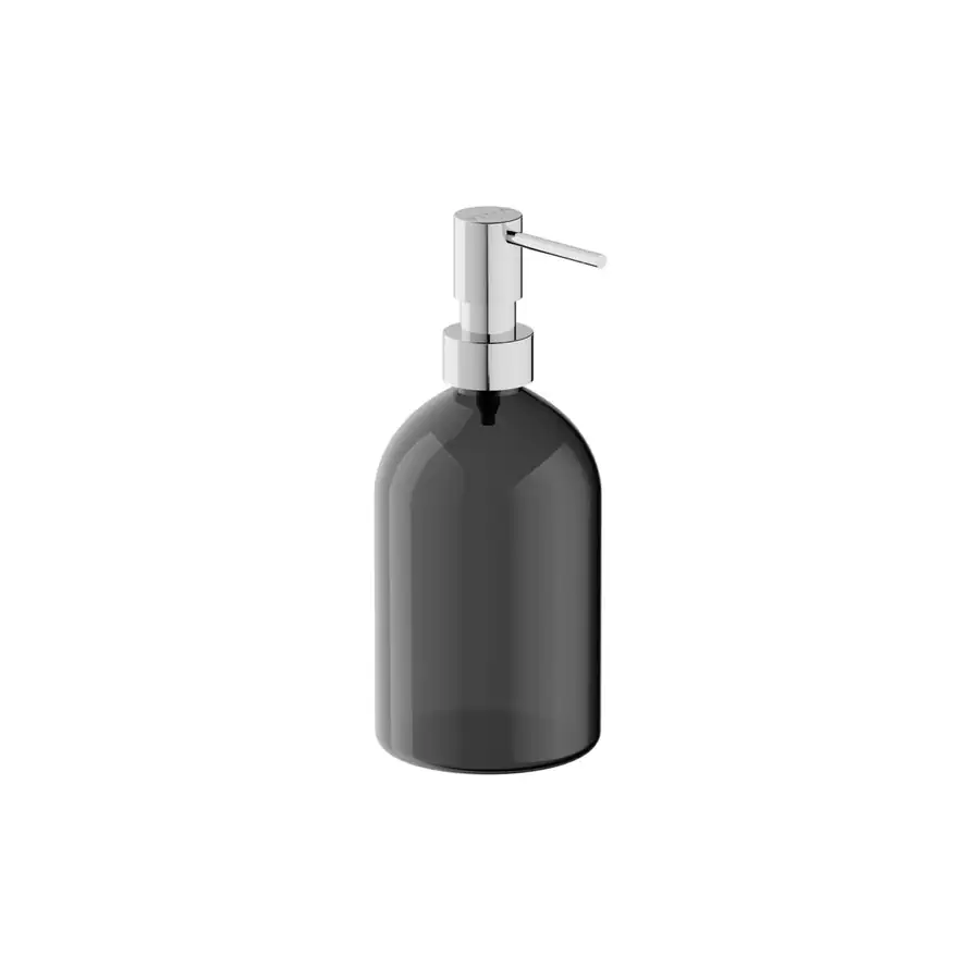 VitrA Soap Dispenser VTAC0200 Minimalist Chrome Finish Matte Black
