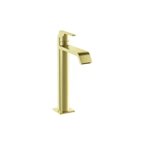 VitrA Soft Gold Tall Basin Mixer Deck Mounted V-Bright - VTTS1068