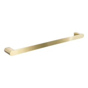 Abode Uno Single Towel Rail ABX1103 Solid Brass Wall Fixings
