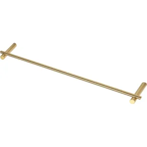 Bathrooms to Love Towel Rail DIAC0162 Brushed Brass Italian