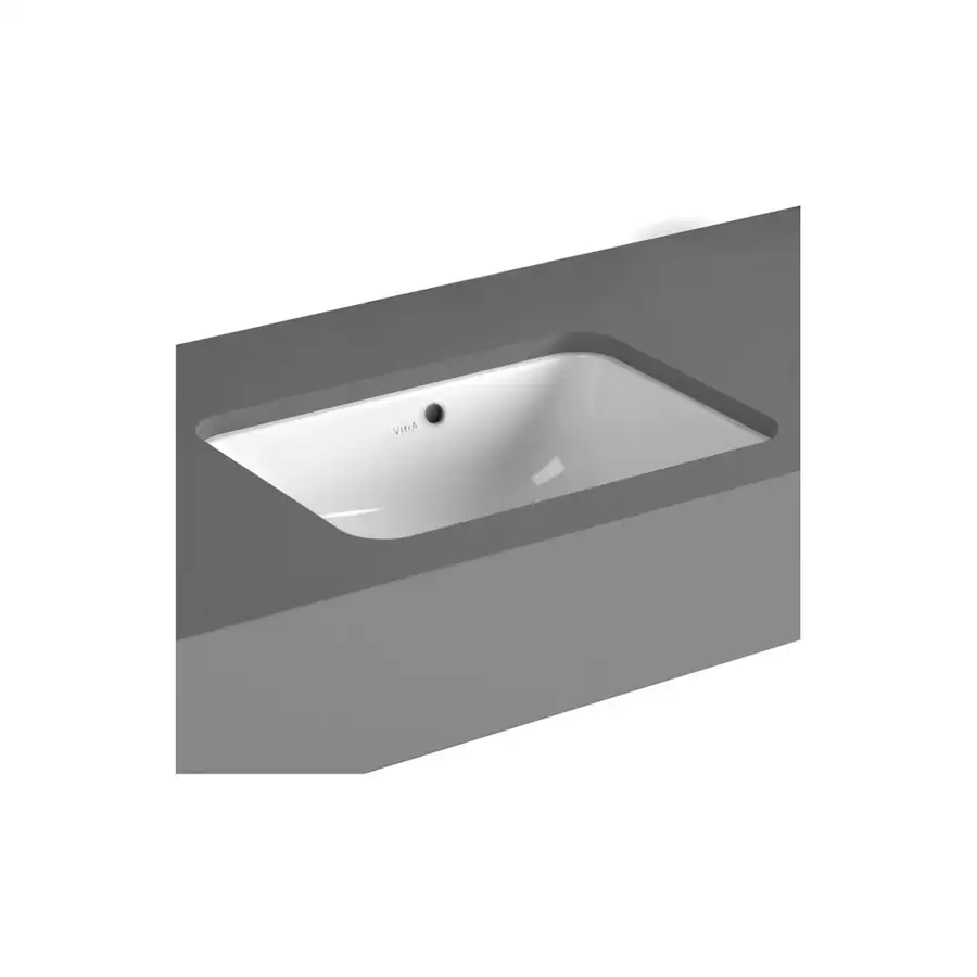 VitrA Undercounter Basin VTPB0004 White Vitreous China Hygiene Glaze