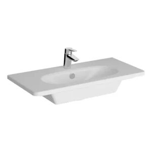 VitrA Vanity Basin VTPB1002 White Fire Fine Clay