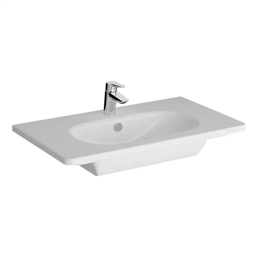 VitrA Vanity Basin VTPB1006 White Fire Fine Clay - 805x470mm