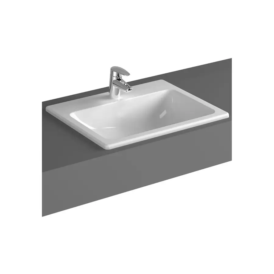 VitrA Vessel Washbowl VTPB1024 White Fire Fine Clay One Tap Hole