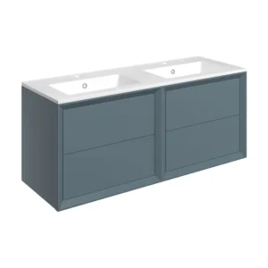 Bathrooms to Love Wall Hung Unit DIFTP5420 Push To Open Two Basin 2TH